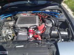 Engine bay after